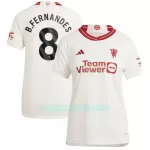 Camisola Manchester United Bruno Fernandes 8 Mulher Equipamento 3ª 2023/24