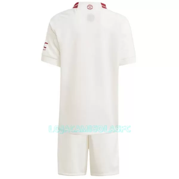 Camisola Manchester United Criança Equipamento 3ª 2023/24