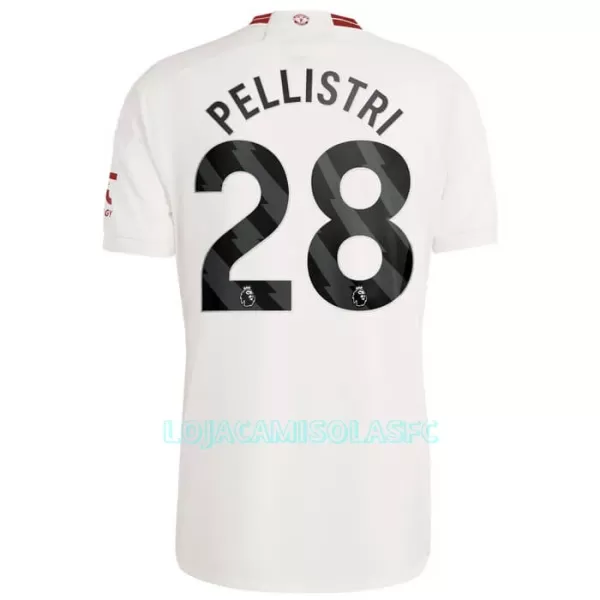 Camisola Manchester United Pellistri 28 Homem Equipamento 3ª 2023/24
