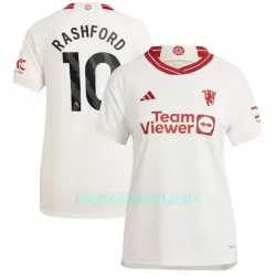 Camisola Manchester United Rashford 10 Mulher Equipamento 3ª 2023/24 Camisola Manchester United Rashford 10 Mulher Equipamento 3ª 2023/24