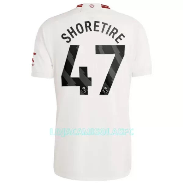 Camisola Manchester United Shoretire 47 Homem Equipamento 3ª 2023/24