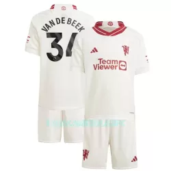 Camisola Manchester United Van De Beek 34 Criança Equipamento 3ª 2023/24 Camisola Manchester United Van De Beek 34 Criança Equipamento 3ª 2023/24
