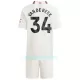 Camisola Manchester United Van De Beek 34 Criança Equipamento 3ª 2023/24