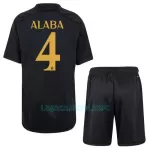Camisola Real Madrid Alaba 4 Criança Equipamento 3ª 2023/24