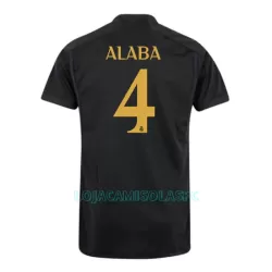 Camisola Real Madrid Alaba 4 Homem Equipamento 3ª 2023/24 Camisola Real Madrid Alaba 4 Homem Equipamento 3ª 2023/24