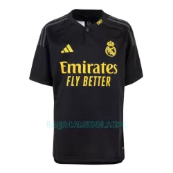 Camisola Real Madrid Camavinga 12 Criança Equipamento 3ª 2023/24