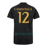 Camisola Real Madrid Camavinga 12 Homem Equipamento 3ª 2023/24