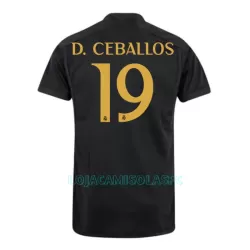Camisola Real Madrid D. Ceballos 19 Homem Equipamento 3ª 2023/24 Camisola Real Madrid D. Ceballos 19 Homem Equipamento 3ª 2023/24