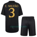 Camisola Real Madrid E. Militão 3 Criança Equipamento 3ª 2023/24