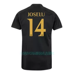Camisola Real Madrid Joselu 14 Homem Equipamento 3ª 2023/24 Camisola Real Madrid Joselu 14 Homem Equipamento 3ª 2023/24