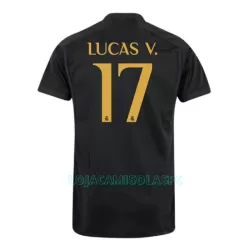 Camisola Real Madrid Lucas V. 17 Homem Equipamento 3ª 2023/24 Camisola Real Madrid Lucas V. 17 Homem Equipamento 3ª 2023/24