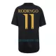 Camisola Real Madrid Rodrygo 11 Criança Equipamento 3ª 2023/24