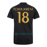 Camisola Real Madrid Tchouaméni 18 Homem Equipamento 3ª 2023/24