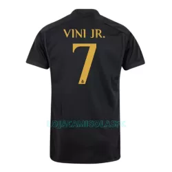 Camisola Real Madrid Vini Jr. 7 Homem Equipamento 3ª 2023/24 Camisola Real Madrid Vini Jr. 7 Homem Equipamento 3ª 2023/24