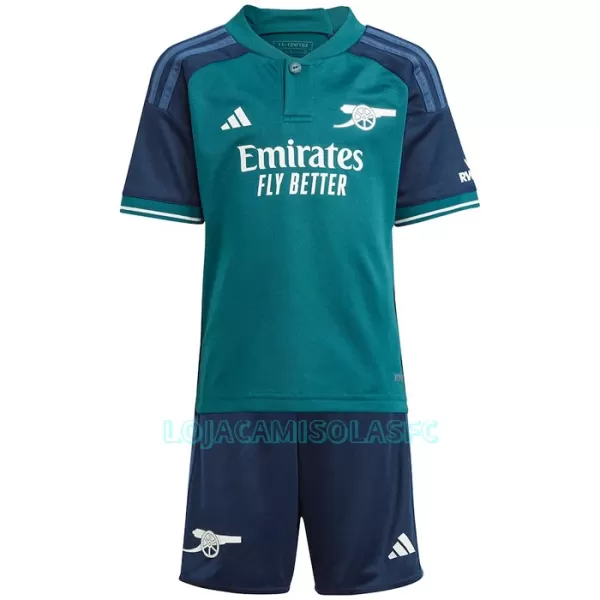 Camisola Arsenal Ødegaard 8 Criança Equipamento 3ª 2023/24
