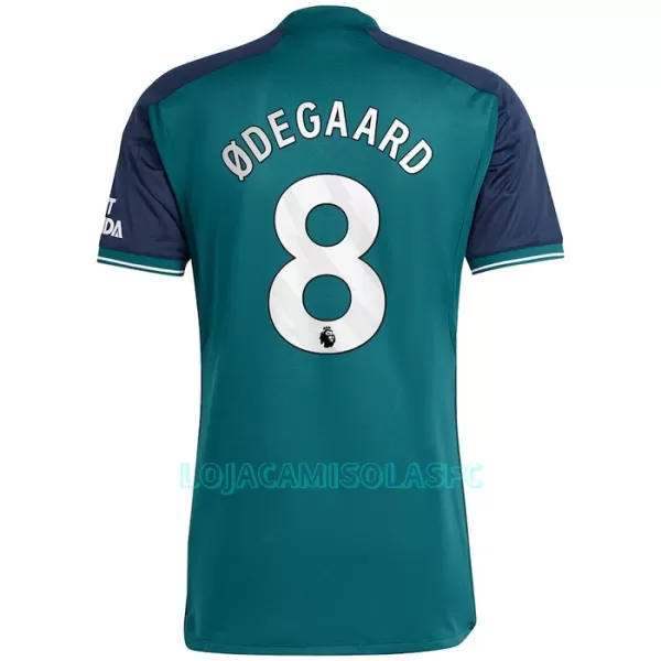 Camisola Arsenal Ødegaard 8 Homem Equipamento 3ª 2023/24