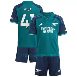 Camisola Arsenal Rice 41 Criança Equipamento 3ª 2023/24 Camisola Arsenal Rice 41 Criança Equipamento 3ª 2023/24