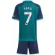 Camisola Arsenal Saka 7 Criança Equipamento 3ª 2023/24