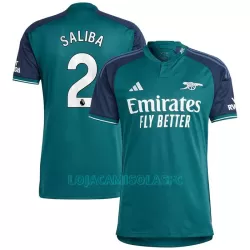 Camisola Arsenal Saliba 2 Homem Equipamento 3ª 2023/24 Camisola Arsenal Saliba 2 Homem Equipamento 3ª 2023/24