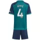 Camisola Arsenal White 4 Criança Equipamento 3ª 2023/24