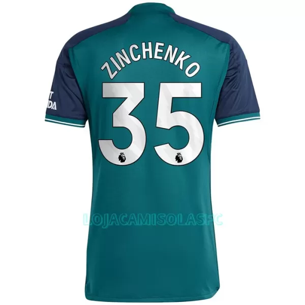 Camisola Arsenal Zinchenko 35 Homem Equipamento 3ª 2023/24