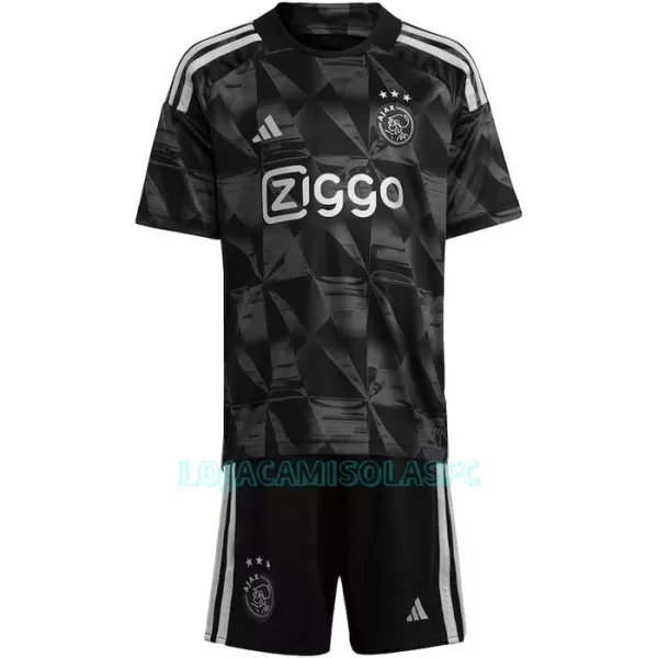 Camisola Ajax Amsterdam Criança Equipamento 3ª 2023/24
