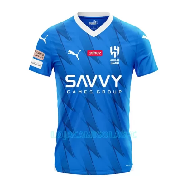 Camisola Al Hilal SFC Criança Equipamento 1ª 2023/24