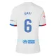 Camisola FC Barcelona Gavi 6 Criança Equipamento 2ª 2023/24