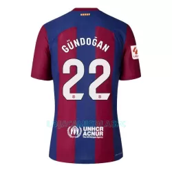 Camisola FC Barcelona Gündogan 22 Homem Equipamento 1ª 2023/24 Camisola FC Barcelona Gündogan 22 Homem Equipamento 1ª 2023/24