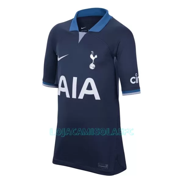 Camisola Tottenham Hotspur Son 7 Criança Equipamento 2ª 2023/24