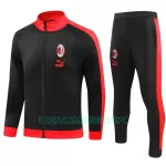 Casaco de Treino Conjunto AC Milan Homem 2023/24 Preta