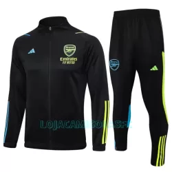 Casaco de Treino Conjunto Arsenal Homem 2023/24 Preta Casaco de Treino Conjunto Arsenal Homem 2023/24 Preta