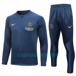 Casaco de Treino Conjunto Paris Saint-Germain Homem 2023/24 Azul Casaco de Treino Conjunto Paris Saint-Germain Homem 2023/24 Azul