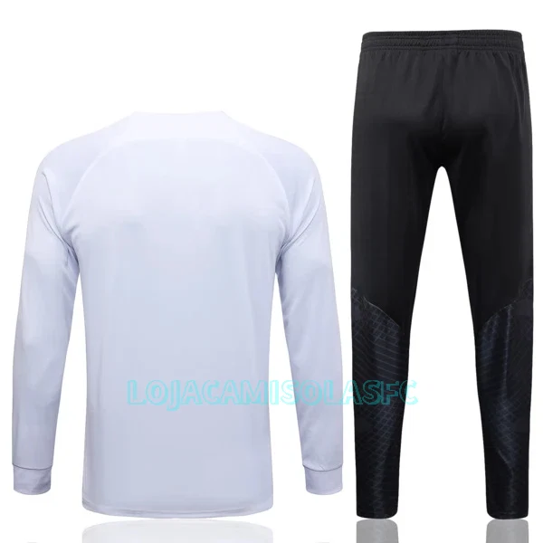 Casaco de Treino Conjunto Paris Saint-Germain Homem 2023/24 Branca