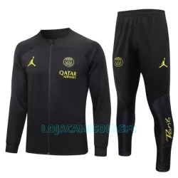 Casaco de Treino Conjunto Paris Saint-Germain Homem 2023/24 Preta Casaco de Treino Conjunto Paris Saint-Germain Homem 2023/24 Preta
