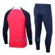 Sweat de Treino Conjunto Atlético Madrid Homem Quarto-Zíper 2023/24 Vermelha