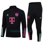 Sweat de Treino Conjunto FC Bayern de Munique Homem Quarto-Zíper 2023/24 Preta