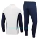 Sweat de Treino Conjunto Itália Homem Quarto-Zíper 2023/24 Branca