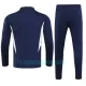 Sweat de Treino Conjunto Itália Homem Quarto-Zíper 2023/24 Navy