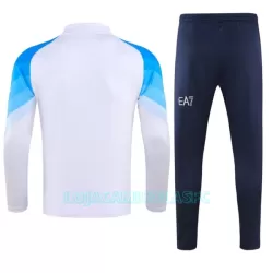 Sweat de Treino Conjunto Napoli Homem Quarto-Zíper 2023/24 Branca