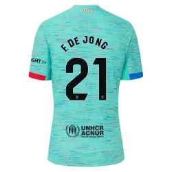 Camisola FC Barcelona Frenkie de Jong 21 Criança Equipamento 3ª 2023/24