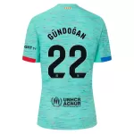 Camisola FC Barcelona Gündogan 22 Homem Equipamento 3ª 2023/24