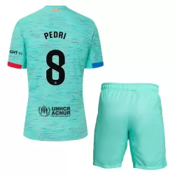 Camisola FC Barcelona Pedri 8 Criança Equipamento 3ª 2023/24 Camisola FC Barcelona Pedri 8 Criança Equipamento 3ª 2023/24