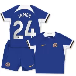 Camisola Chelsea James 24 Criança Equipamento 1ª 2023/24 Camisola Chelsea James 24 Criança Equipamento 1ª 2023/24