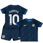 Camisola Chelsea Mudryk 10 Criança Equipamento 2ª 2023/24