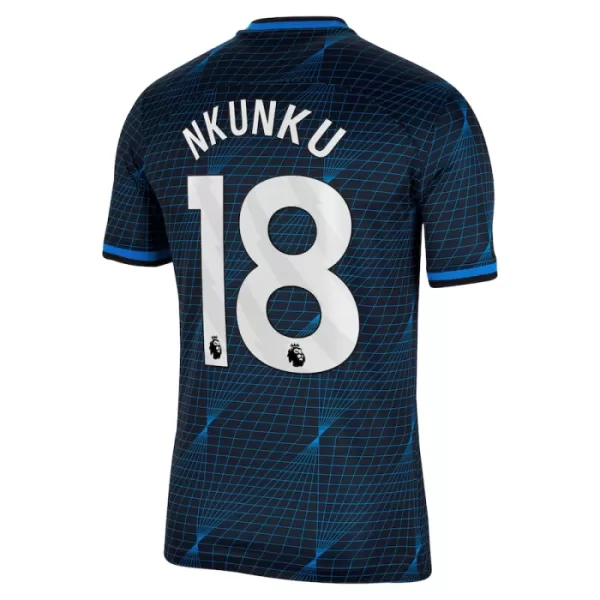 Camisola Chelsea Nkunku 18 Homem Equipamento 2ª 2023/24