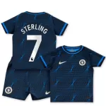 Camisola Chelsea Sterling 7 Criança Equipamento 2ª 2023/24