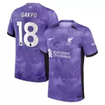 Camisola Liverpool Gakpo 18 Homem Equipamento 3ª 2023/24