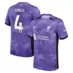 Camisola Liverpool Virgil 4 Homem Equipamento 3ª 2023/24
