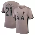 Camisola Tottenham Hotspur Kulusevski 21 Homem Equipamento 3ª 2023/24